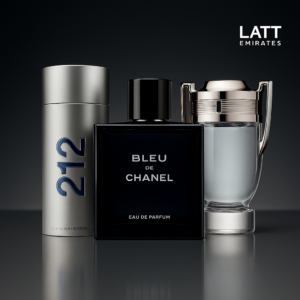 Combo Nº31 – Inspirado em Bleu de Chanel, Invictus e 212 Men | Essências Masculinas (100ml)